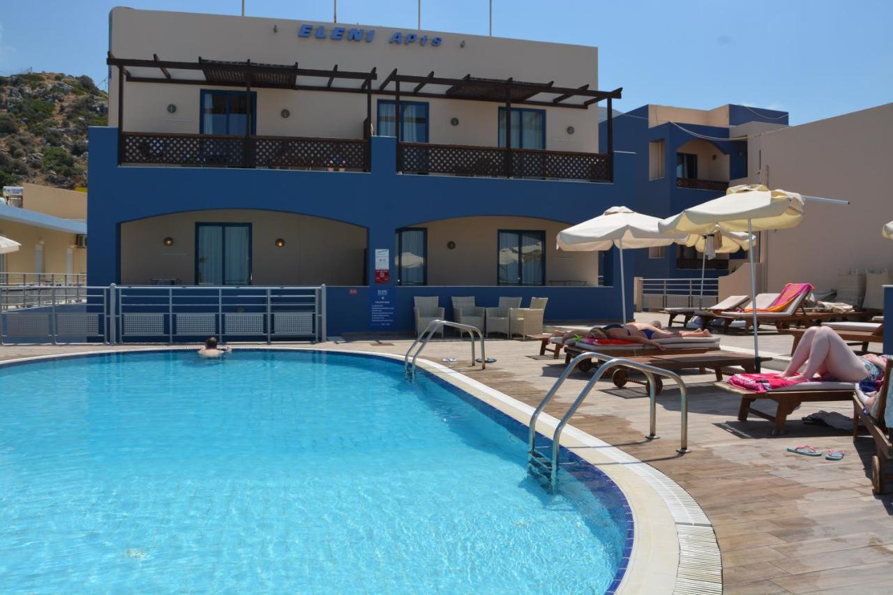 Eleni Beach Apartment Stalida Esterno foto